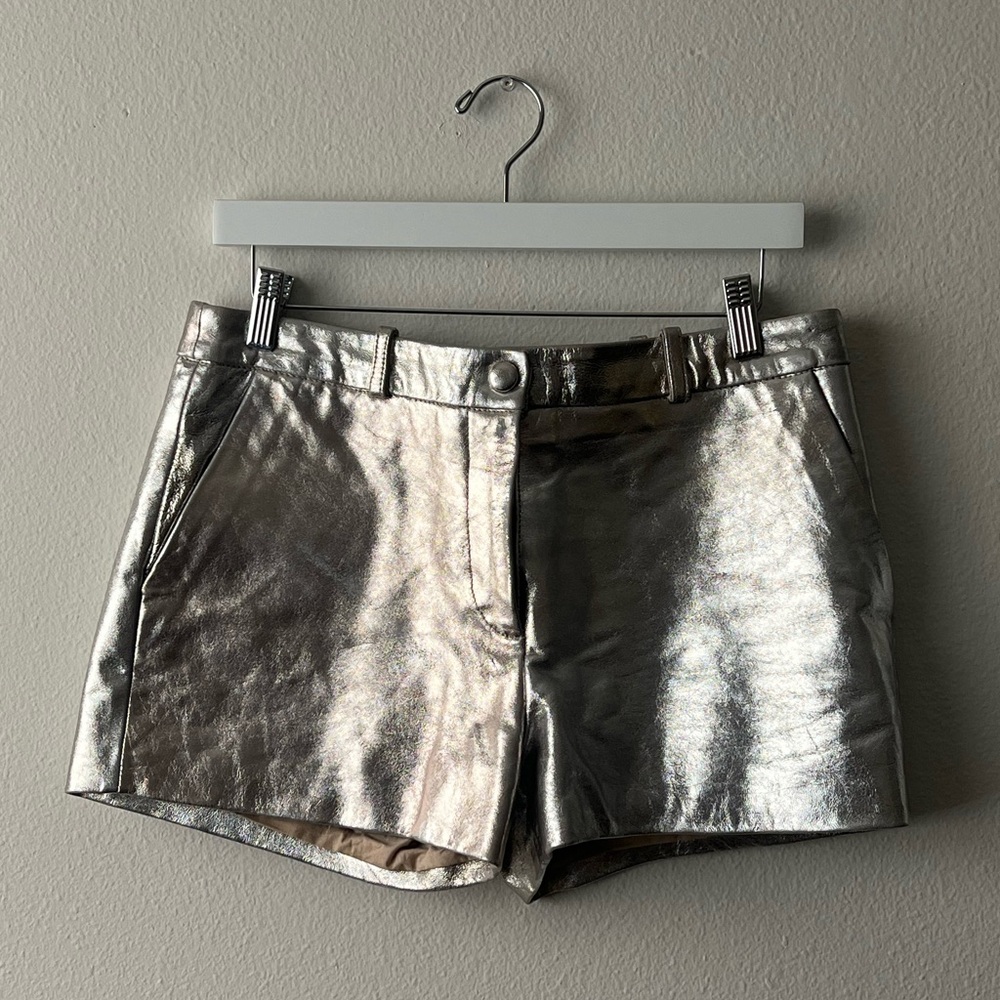 Claudie Pierlot silver shorts